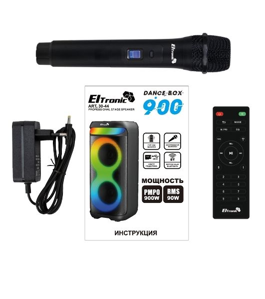 Колонка 06" (30-44 DANCE BOX 900) динамик 2шт/6.5" ELTRONIC с TWS