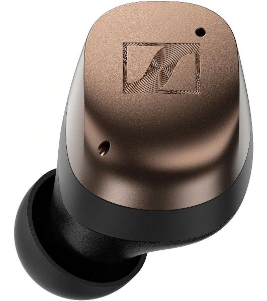 Гарнитура внутриканальные Sennheiser Momentum True Wireless 4 черный/медный беспроводные bluetooth в ушной раковине (700367 MTW4 BLACK COPPER)