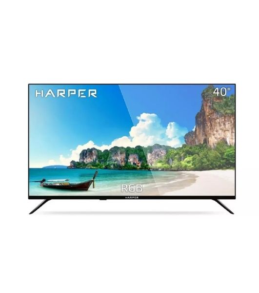 Телевизор Harper 40" 40F685TS черный LED FHD 60Hz Smart