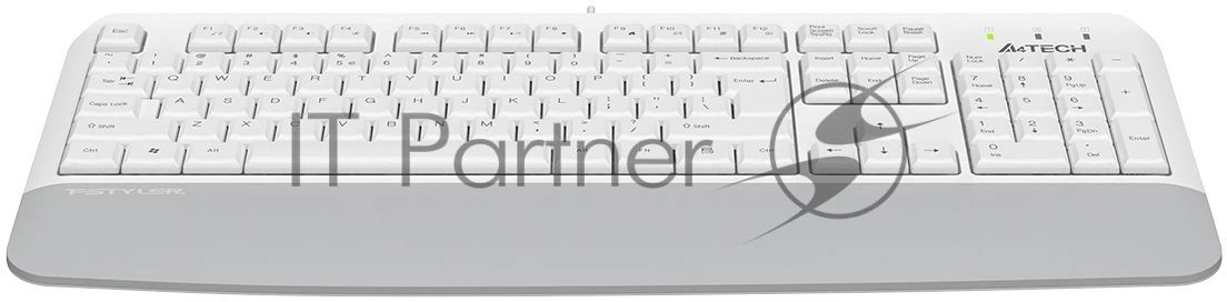 Клавиатура A4Tech Fstyler FK20 проводная, USB Type-A, белый