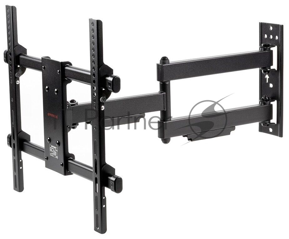 Кронштейн для телевизора Arm Media PARAMOUNT-40 черный 26"-65" макс.50кг настенный поворот и наклон