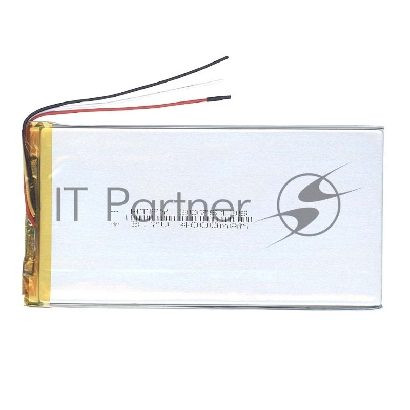 Аккумулятор Li-Pol (батарея) 3x75x135 мм 3pin 3.7V/4000mAh