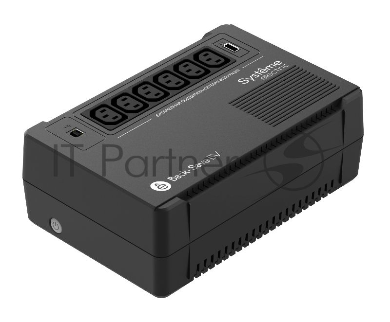 Источник бесперебойного питания Systeme Electriс Back-Save, 600VA/360W, 230V, Line-Interactive, AVR, 6xC13 Outlets, USB charge(type A), USB