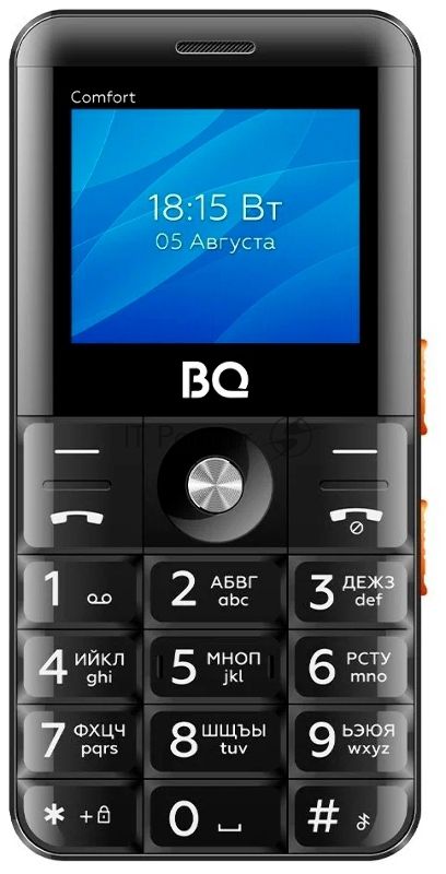 Мобильный телефон BQ 2006 Comfort черный