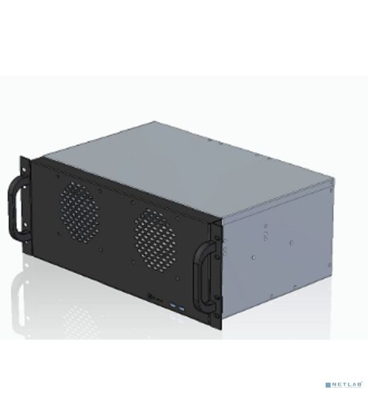Корпус Procase 4U350-08 4U server case,8HDD,черный,без блока питания PS/2 ATX,глубина 350мм, MB SSI CEB 12"x10,5"