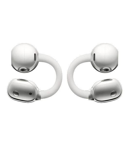 Наушники TWS Huawei FreeClip 2 белый, открытые (клипсы), Bluetooth, быстрая зарядка, до 8 ч