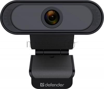 Веб-камера Defender G-lens 2581 1920x1080, 30 кадр/с, USB, микрофон, автофокус, крепление на мониторе