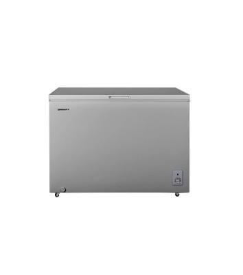 Морозильный ларь Kraft BD (W)-340SRX серебристый, 318л