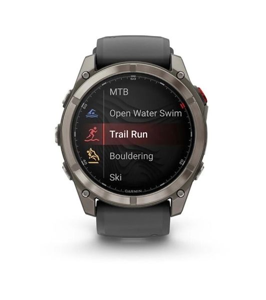 Умные часы Garmin Fenix 8 Pro 51mm AMOLED, 1.4" AMOLED, ANT+, Bluetooth, Wi-Fi, NFC, 10 ATM, серебристый / желтый