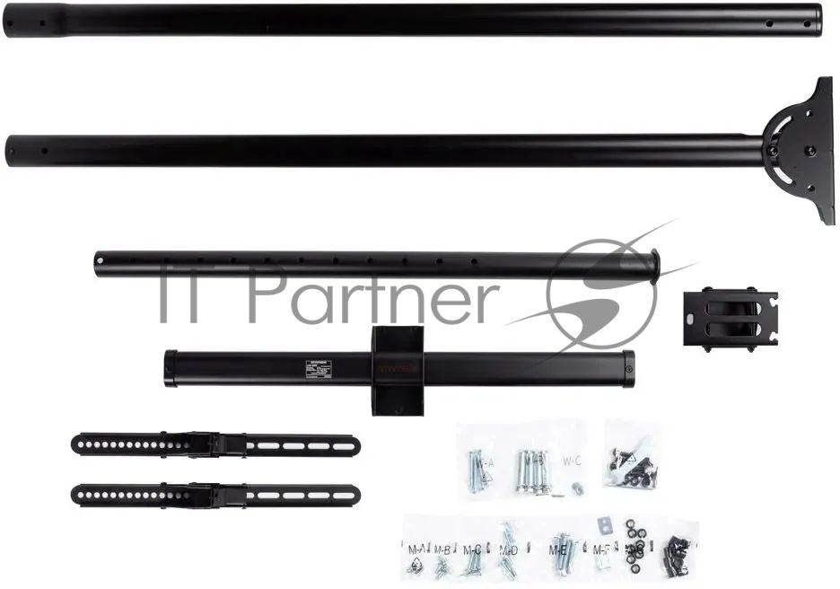 Кронштейн для телевизора Arm Media LCD-3000 черный, 32"-90" макс. 55 кг, потолочный, поворот и наклон