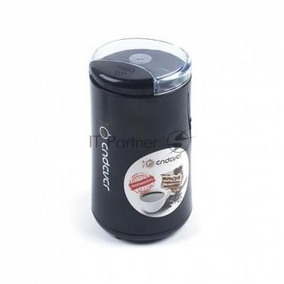 Кофемолка Endever Costa-1054, 250 Вт, 15000 об/мин, вес продукта для помола 100 гр, ABS-пластик, защита от перегрева двигателя