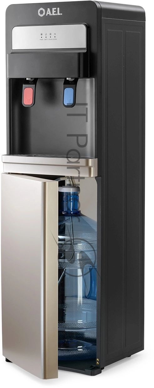 Кулер для воды AEL LD-AEL-805a, нижняя загрузка, нагрев 95 °С, охлаждение 10 °С, чёрный