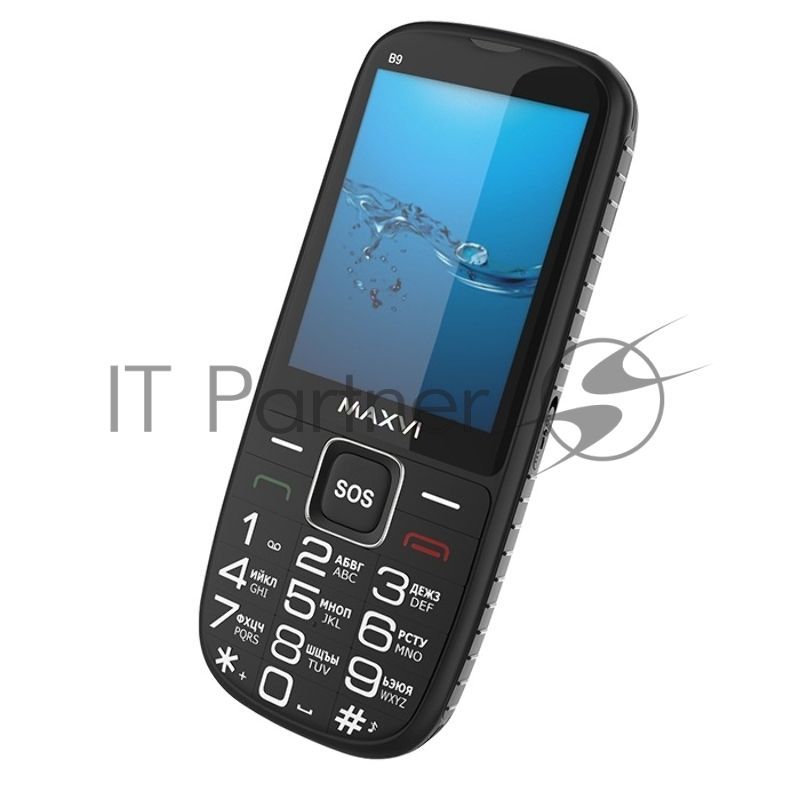 Мобильный телефон Maxvi B9 черный