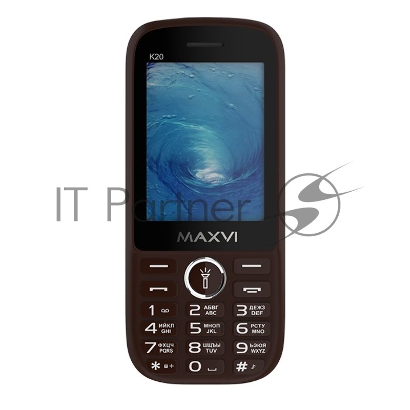 Мобильный телефон Maxvi K20 кофейный