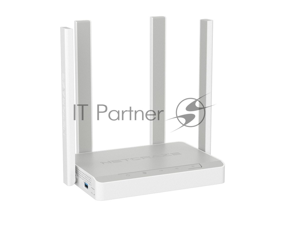 Гигабитный интернет-центр Netcraze Viva (NC-1913) с Mesh Wi-Fi 5 AC1200, 4-портовым Smart-коммутатором и многофункциональным портом USB