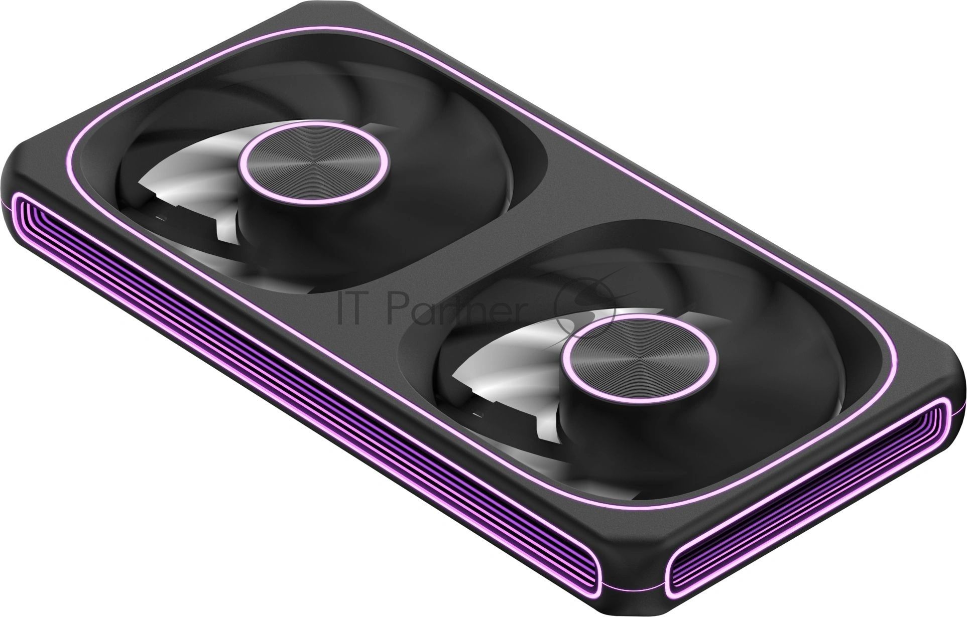 Вентилятор для корпуса Formula Air Fusion 2 ARGB 120х120x28 черный 4-pin 33.46дБ (упак.:2шт) (AIR FUSION 2 BK) Ret