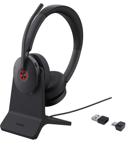 Гарнитура Yealink BH74 UC чёрный, беспроводная, Bluetooth, до 64 ч