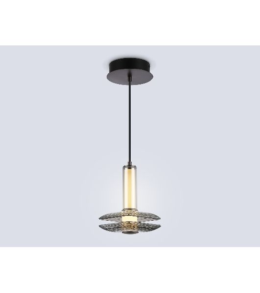 Подвесной светодиодный светильник Ambrella light LH31003 GR/SM серый/дымчатый 10W 3000K 150*150*240