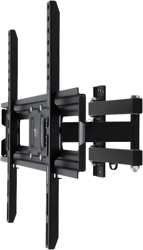 Кронштейн для телевизора Buro MF2 черный 32"-70" макс.35кг настенный поворотно-выдвижной и наклонный