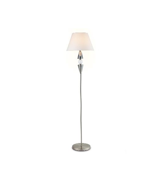 Светильник Ambrella light LH75265 SN/FR сатин никель/белый матовый E27 max 60W D360*1560