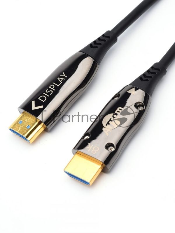 Кабель HDMI 30 м (HIGH speed, Metal gold, Optical) 8K VER 2.1 Кабель HDMI 30 м (HIGH speed, Metal gold, Optical) 8K VER 2.1