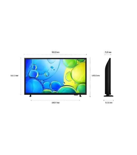 Телевизор Samsung 43" UE43F6000FUXRU черный LED FHD 60Hz Smart TV