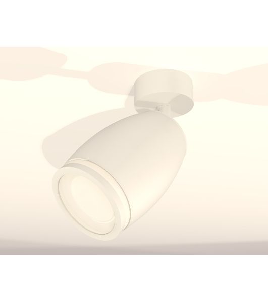 Комплект поворотного светильника Ambrella light XM1122004 SWH/FR белый песок/белый матовый MR16 GU5.3 (A2202, C1122, N7120)