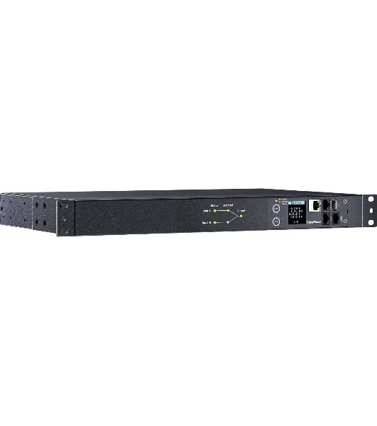 Блок распределения питания ATS CyberPower 1U type, 16Amp, plug IEC 320 C20, (8) IEC 320 C13 (2) IEC 320 C19