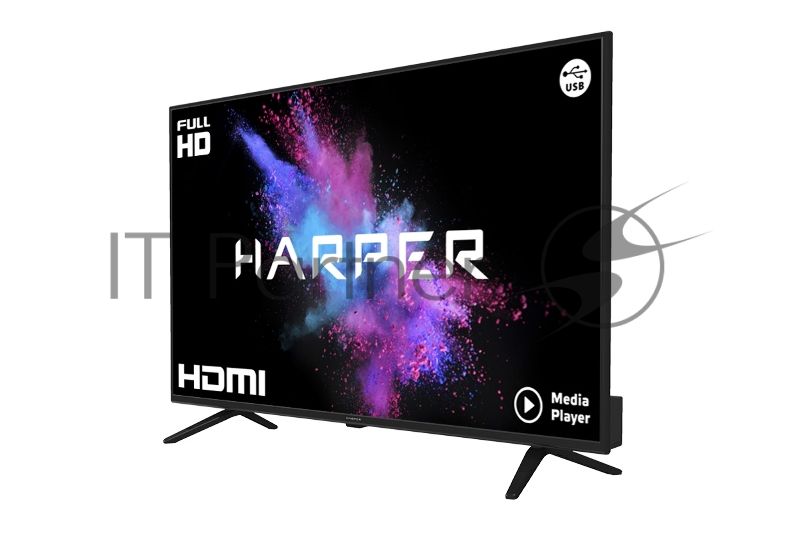 Телевизор Harper 40" 40F660T черный LED FHD 60Hz