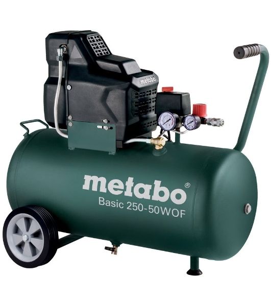 Компрессор Metabo Basic 250-50 W OF  601535000 безмасл. 1.5кВт,50л