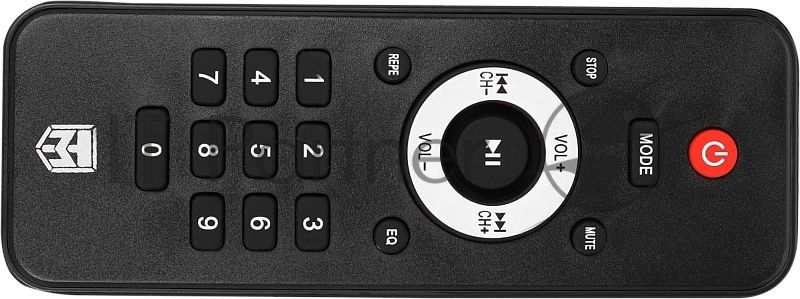 Колонка портативная Ural 23 черный 2000W 1.1 BT/3.5Jack/USB-C 15м 7000mAh (УРАЛ МОЛОТ 23)