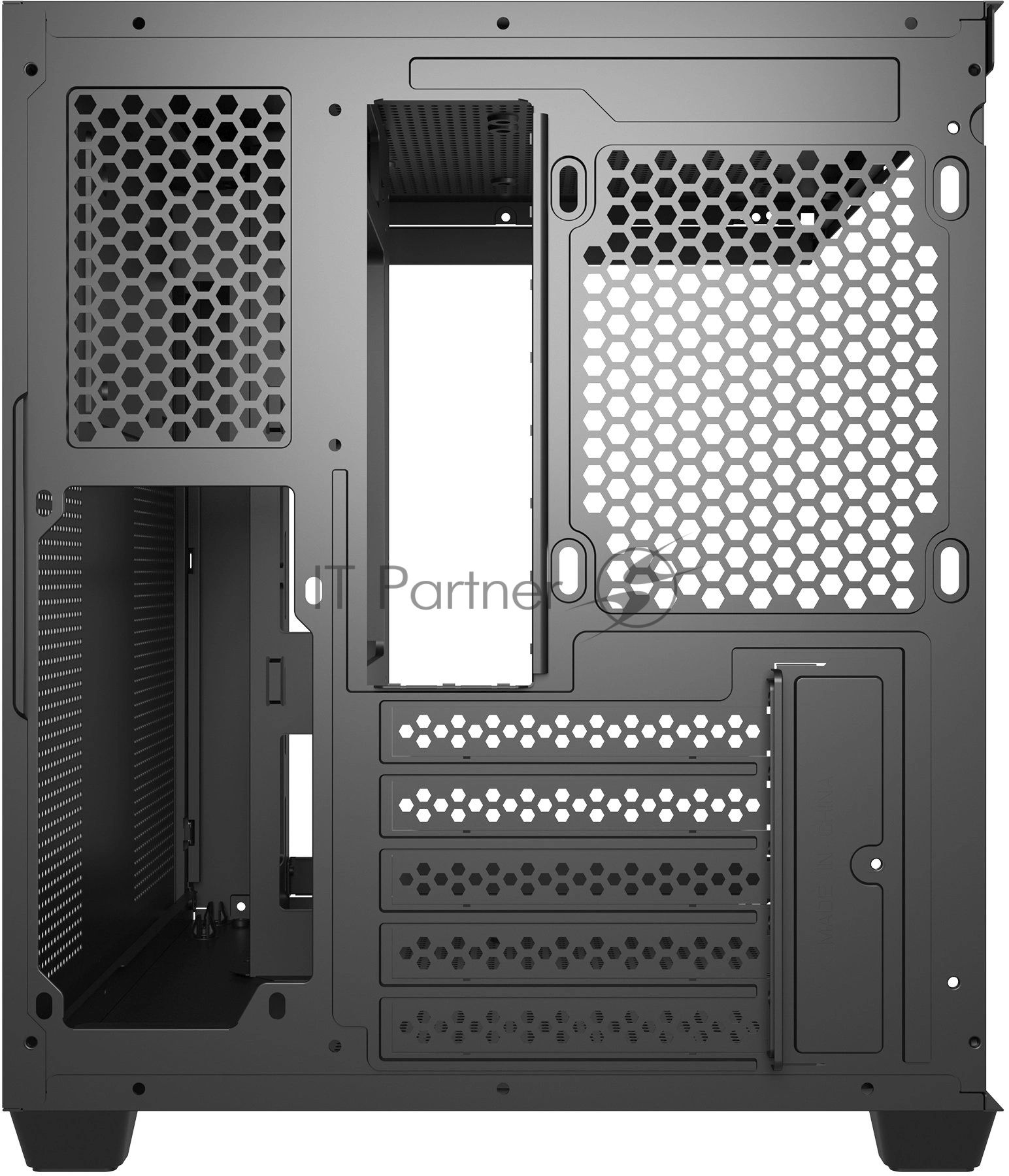 Компьютерный корпус Bloody CC-121 черный без БП mATX 7x120мм 1xUSB 2.0 1xUSB 3.0 audio