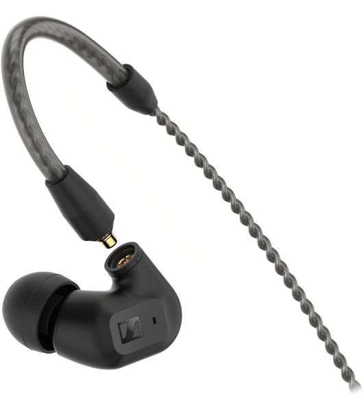 Проводные наушники Sennheiser IE 200 черный, внутриканальные, Jack 3.5 мм