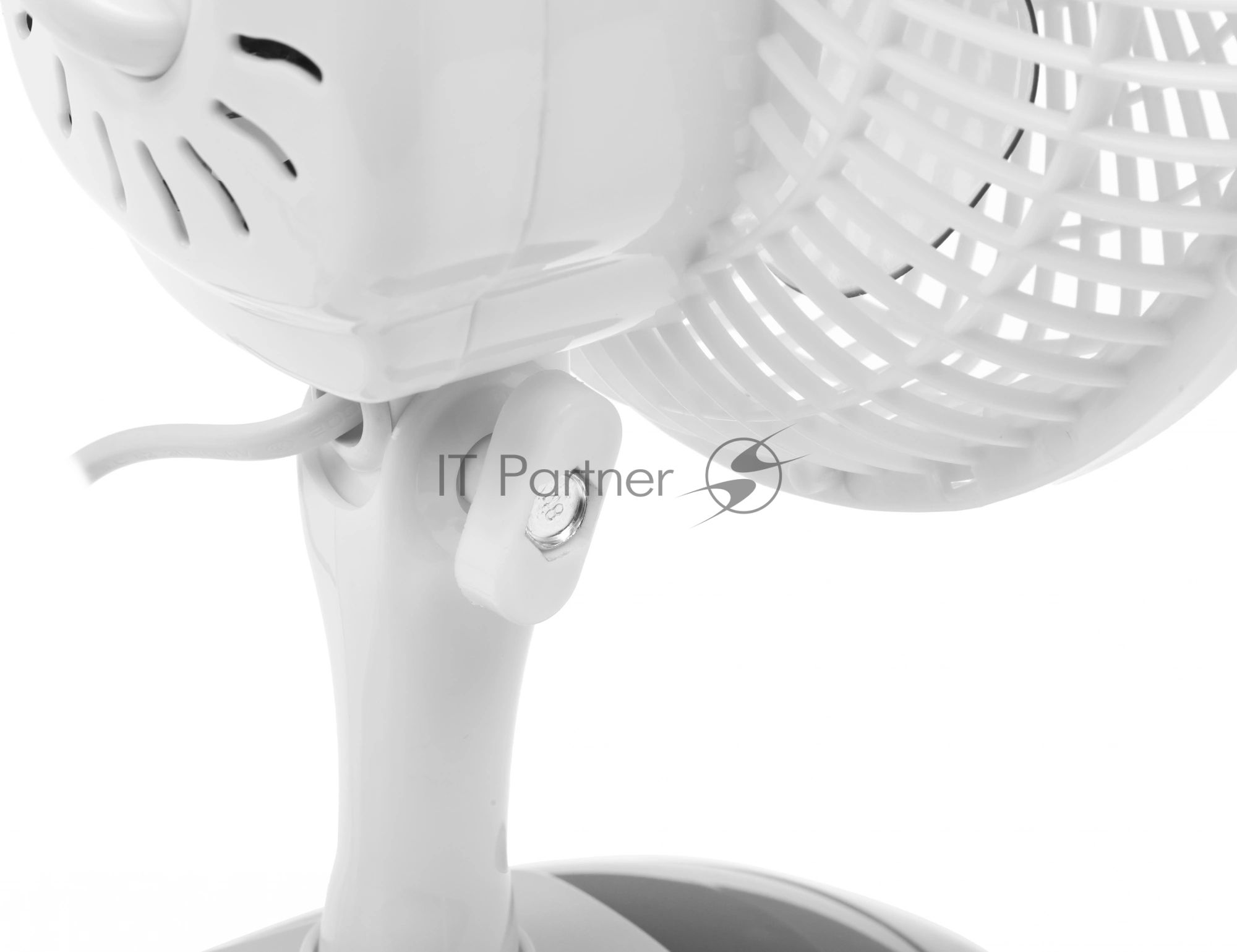 Вентилятор Primera TFP-1503JC белый, настольный, 13 Вт, 2 скорости, 15 см
