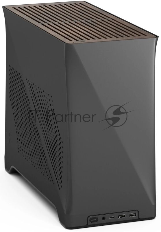 Компьютерный корпус без блока питания Fractal Design Era 2, Mini-Tower, 2x120мм, 2xUSB-A 3.0 + 1xUSB 3.2 Type-C, SFX PSU Support, mITX Charcoal Gray