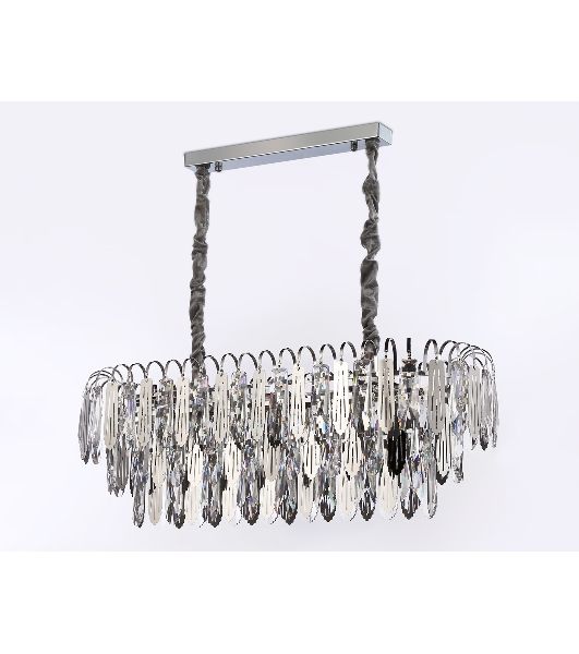 Светильник Ambrella light TR5259/10 CH/CL хром/прозрачный E27*10 max 40W 800*300*270