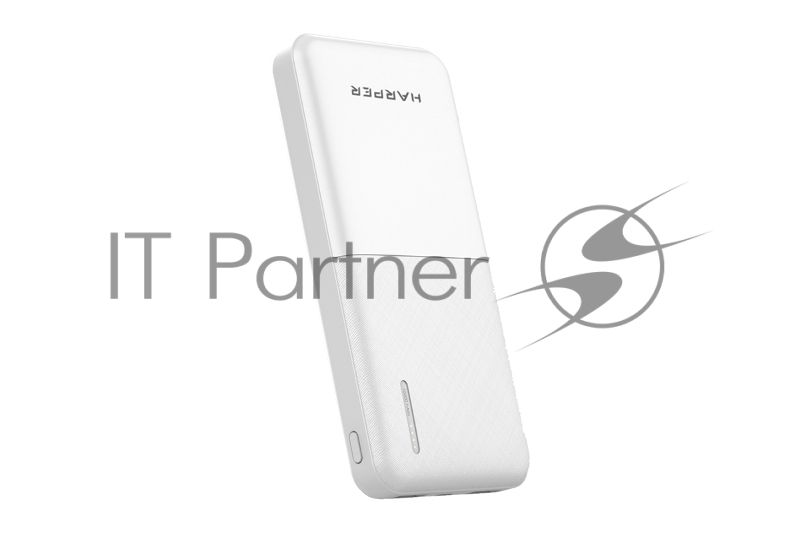 Портативный аккумулятор Harper PB-10011 белый