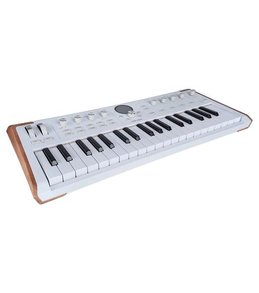 Сценическая клавиатура 230721 Arturia AstroLab 37 White Astrolab White 37 клавиш, полувзвешенная механика, 10 звуковых движков, вокодер, 10 кнопок пресетов, 4 макрорегулятора, MIDI-вход, USB-C и USB-A; аудио Bluetooth; WiFi, цвет белый