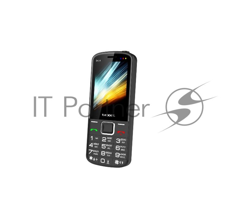 Мобильный телефон TeXet TM-B414 черный