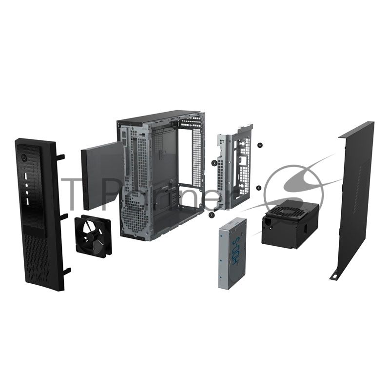 Компьютерный корпус SlimCase InWin PS201BK PM-300TFX U3.0*2+A(HD)+FAN 6125688