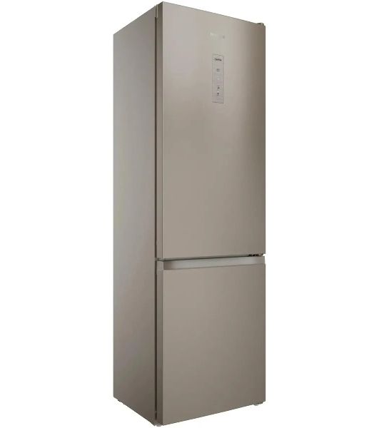 Холодильник Hotpoint HT 6200 BZ бронзовый двухкамерный 240/83л морозилка снизу, No Frost