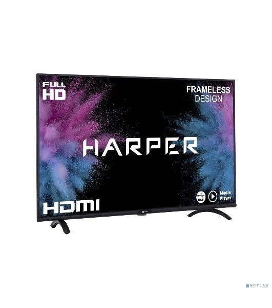 Телевизор Harper 40" 40F720T черный LED FHD 60Hz