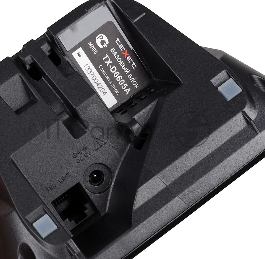 Радиотелефон teXet TX-D6605A черный