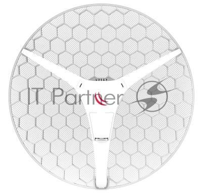 Точка доступа MikroTik RBLHG-5HPnD-XL4pack LHG XL HP5 4pack (LHG XL HP5 with 27dBi 5GHz antenna, Dual Chain High Power 802.11an wireless, 600MHz CPU,