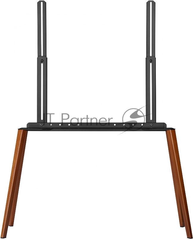 Подставка для телевизора Cactus CS-ST3646BKWN черный/орех, 49"-75" макс. 40 кг, напольный