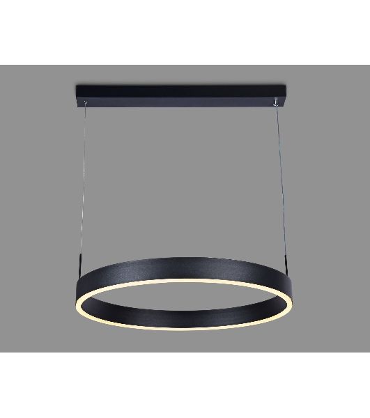 Светильник Ambrella light FA6606 BK черный 51W D600*700 (ПДУ РАДИО 2.4G)