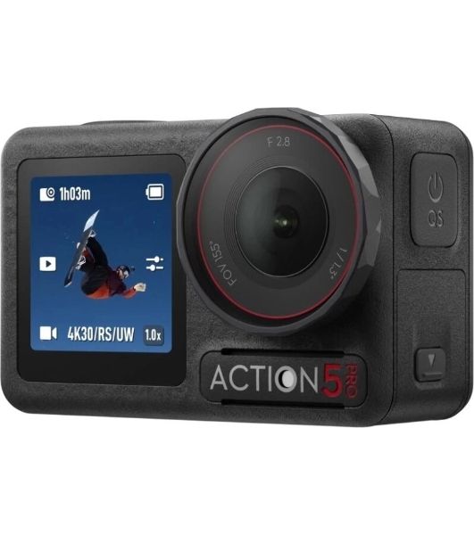 Экшн-камера Dji Osmo Action 5 Pro Adventure Combo 1xCMOS 12Mpix серый/черный