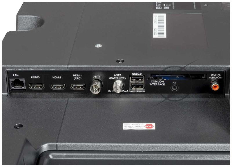 Телевизор Horizont 65" 65LE7053D черный LED UHD 60 Hz Smart