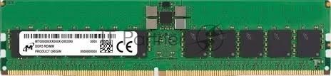 Оперативная память Micron DDR5 RDIMM 32Gb 2Rx8 4800 MHz ECC Registered MTC20F2085S1RC48BA1, 1 year, OEM