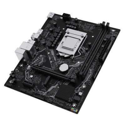 Материнская плата Maxsun MS-Challenger B460M-D, LGA1200, Intel B460, 2xDDR4, 2xSATA, 1xM.2, 1xPCIe 3.0 x16, 1xPCIe 3.0 x1, 1xHDMI, 1xDisplayPort, 1x 1Gb LAN, 4xUSB 3.2 Gen1, 2xUSB 2.0, 3x3.5 мм, 7.1, microATX